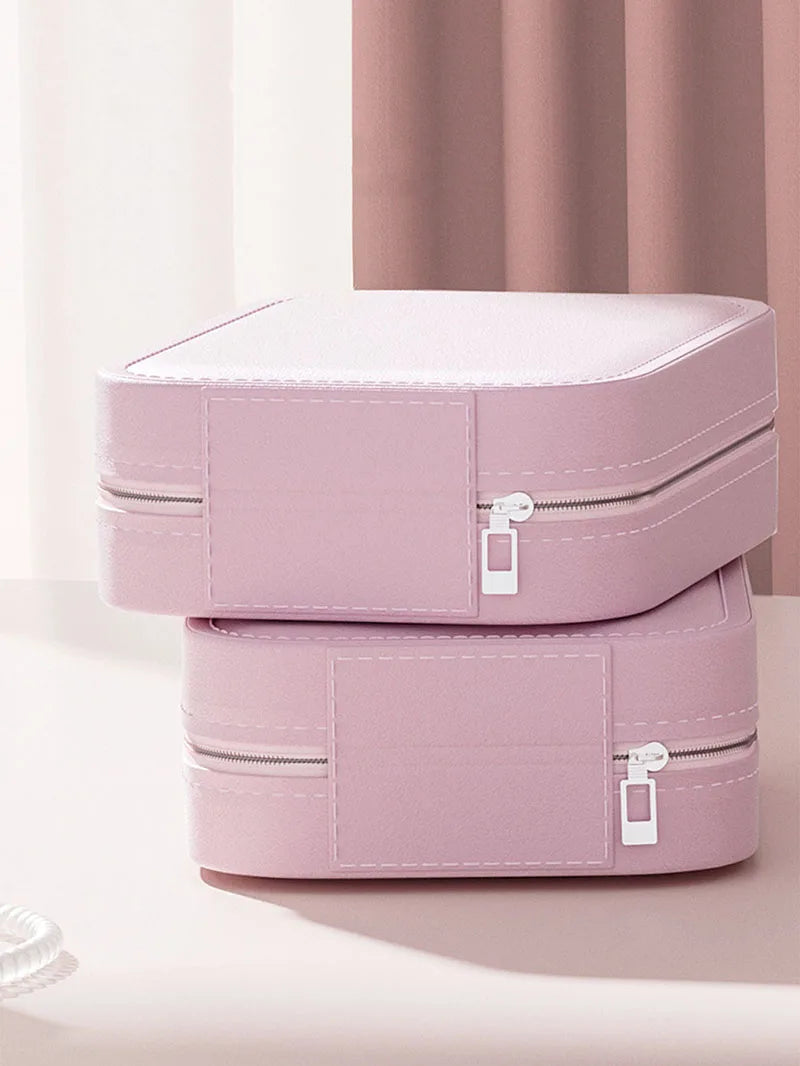 LED Makeup Bag with Mirror – Portable Lighted Cosmetic Case for Women