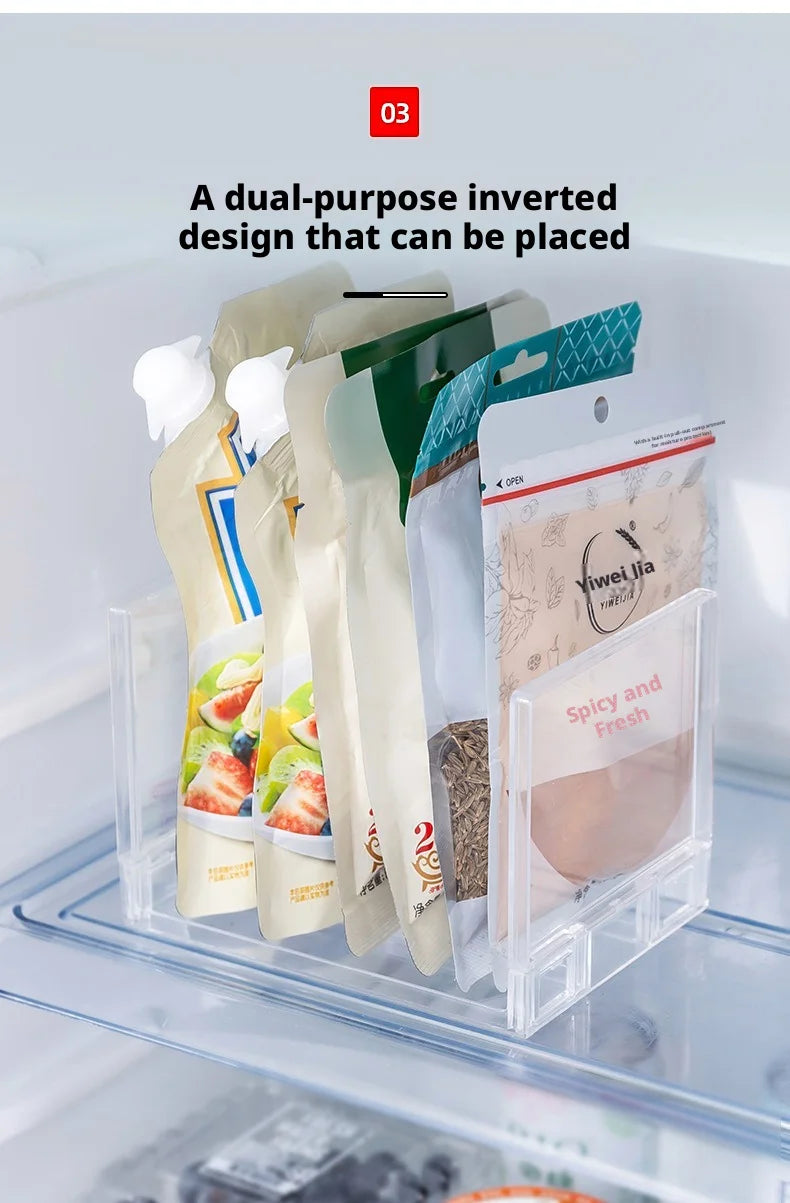 Clear Expandable Cabinet Organizer – Spice & Dish Divider for Kitchen & Bathroom