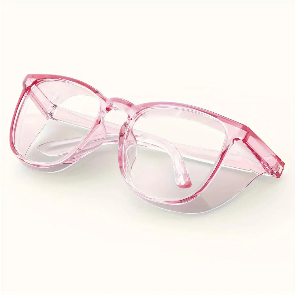 Anti-Pollen Safety Glasses – Anti-Fog, Blue Light Blocking with Side Shields
