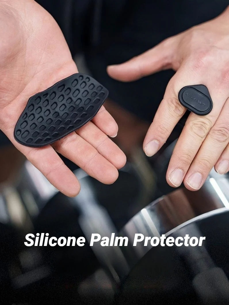 Silicone Weightlifting Grip Pads – Anti-Callus Palm Protectors, Pack of 2