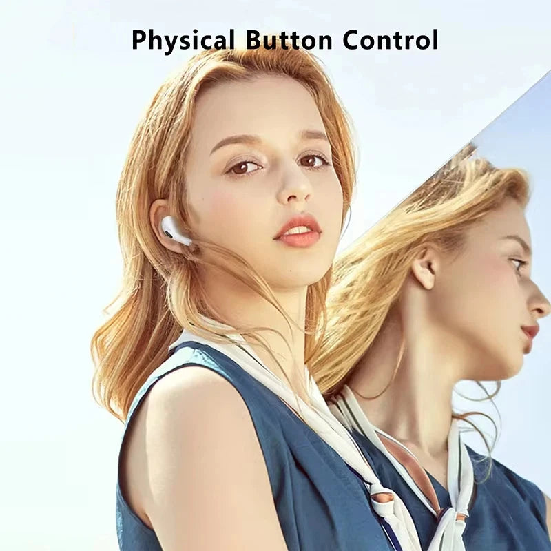 TWS Wireless Earbuds – Bluetooth 5.3, ANC, HiFi Sound, Touch Control & Mic – For iPhone & Android