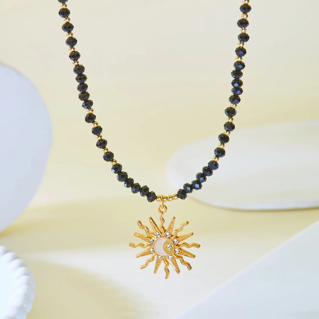 Sun Pendant Necklace