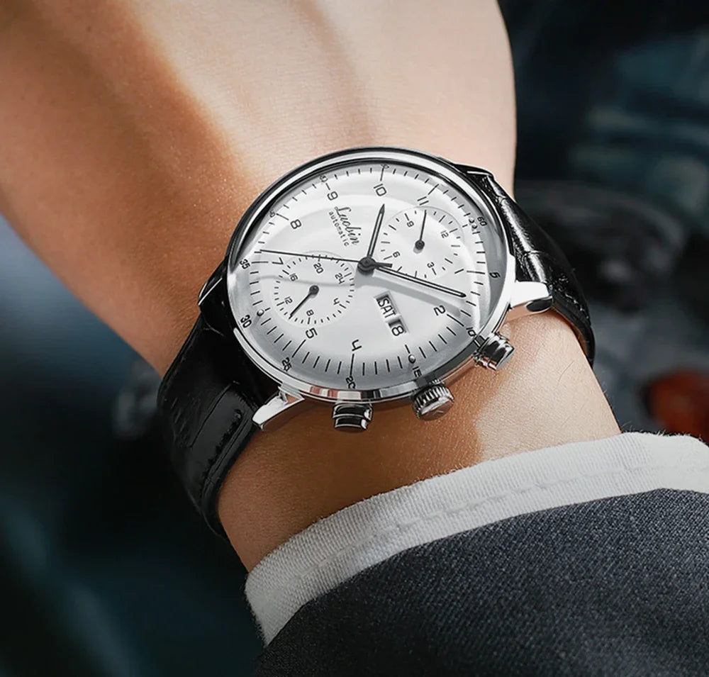 Men's Automatic Mechanical Chronograph Watch
