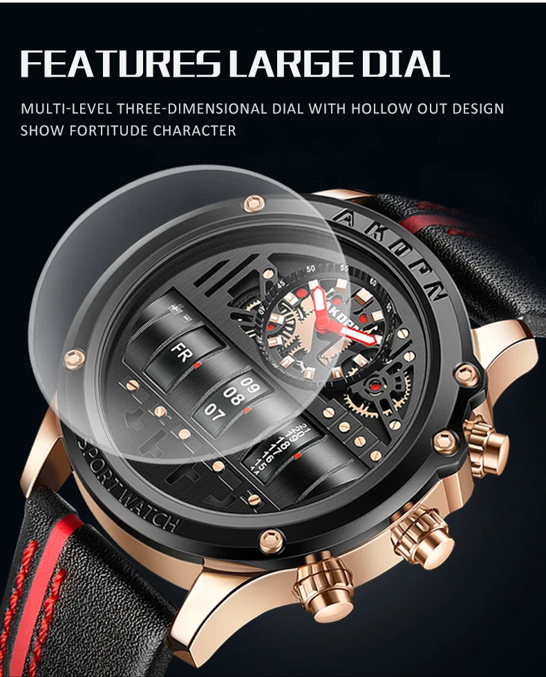 Men's Automatic Skeleton Watch