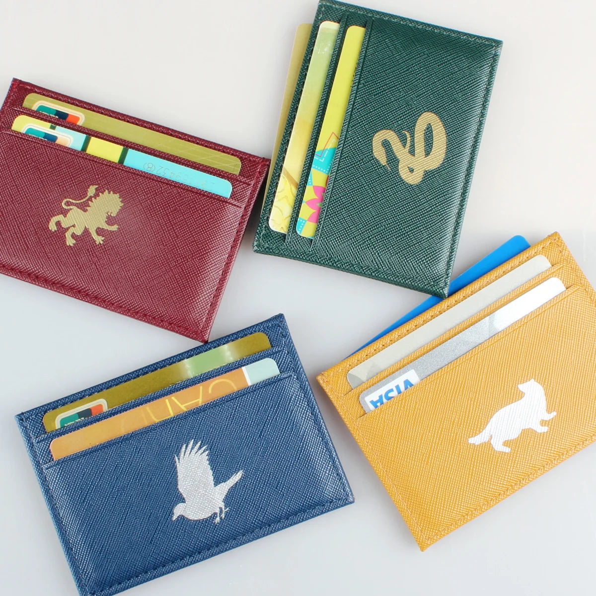 Slim PU Leather Wallet – Card & ID Holder for Men & Women
