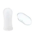 Silicone 360° Finger Toothbrush for Dogs & Cats – Non-Toxic, Breath Care, with Storage Case