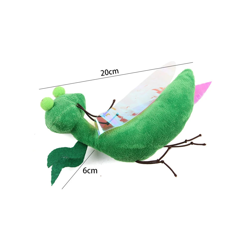Caterpillar Catnip & Silvervine Cat Toy – Interactive Chew Molar Teaser