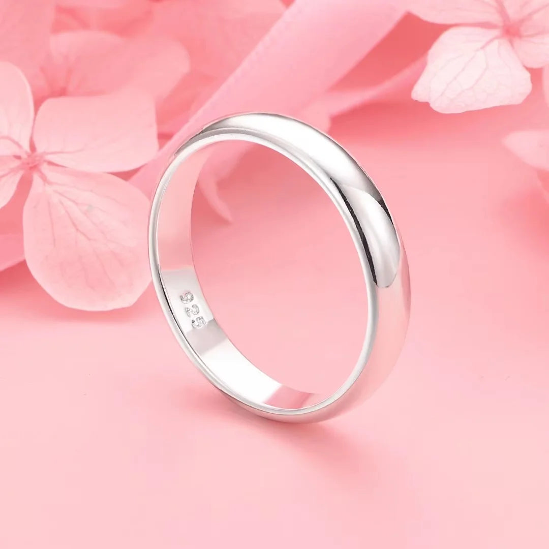 Sterling Silver Polished Band Ring