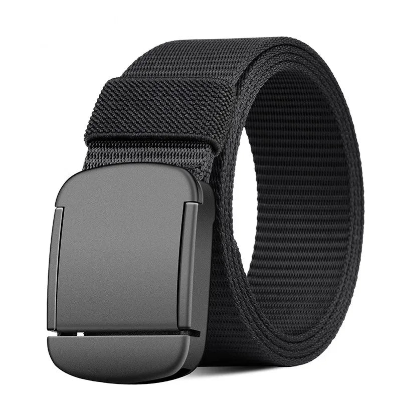 Tactical Nylon Belt with Automatic Buckle