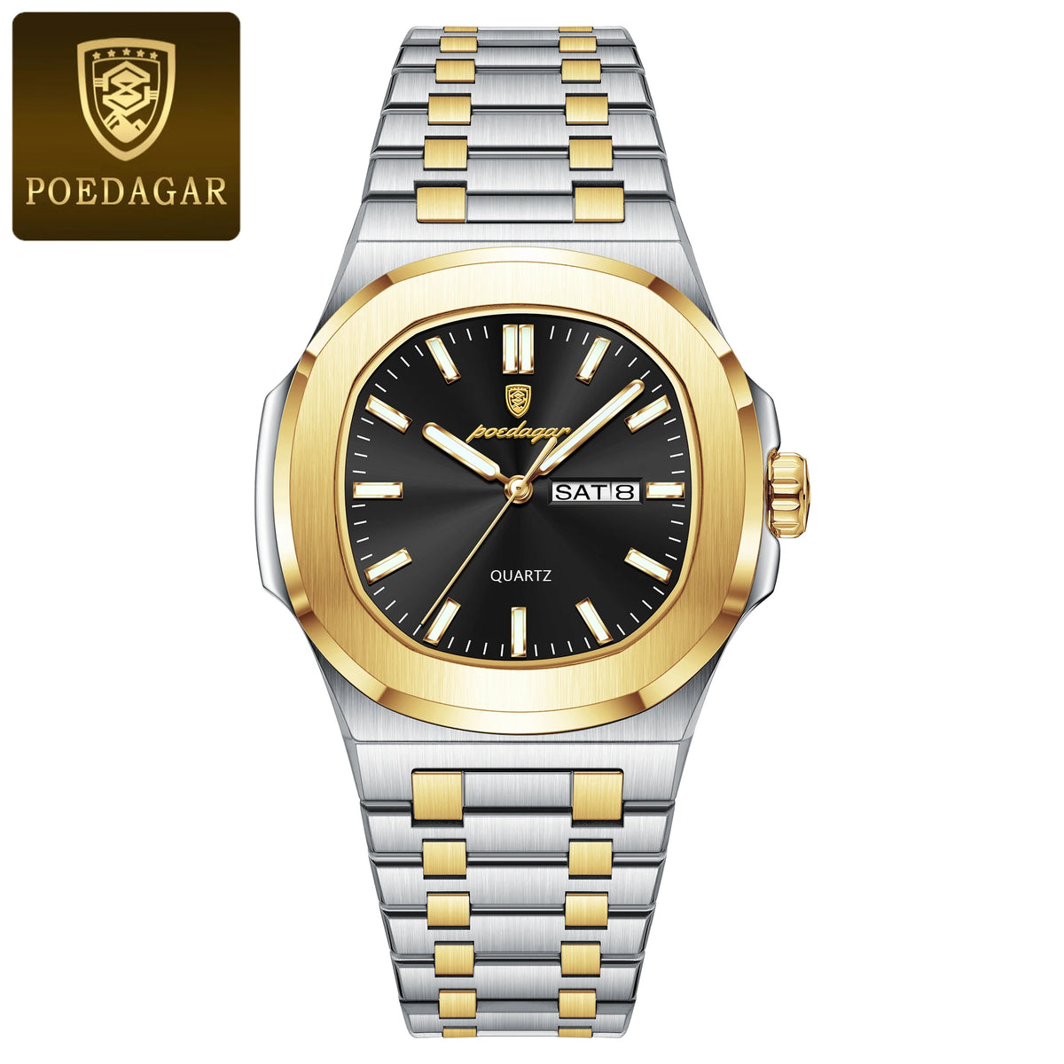 Men's Luxury Square Chronograph Watch