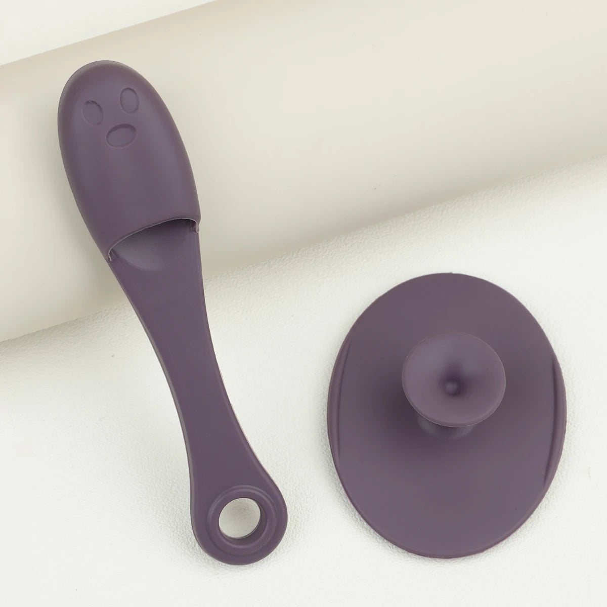 2-Piece Silicone Facial Cleansing Brush Set – Blackhead Remover & Makeup Cleanser