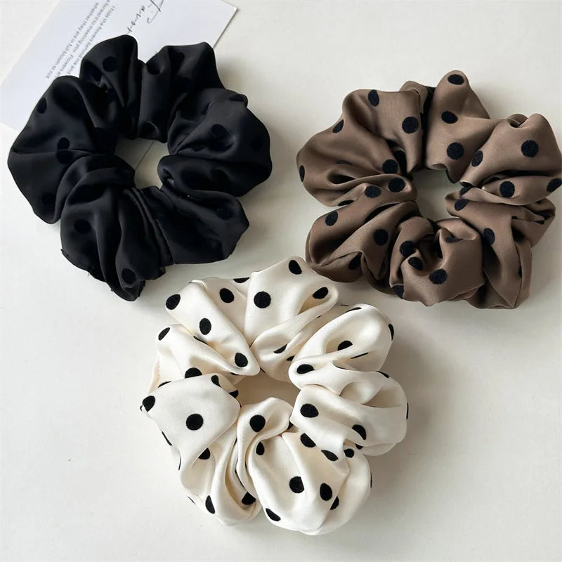 Satin Scrunchies – Korean Style Ponytail Holder