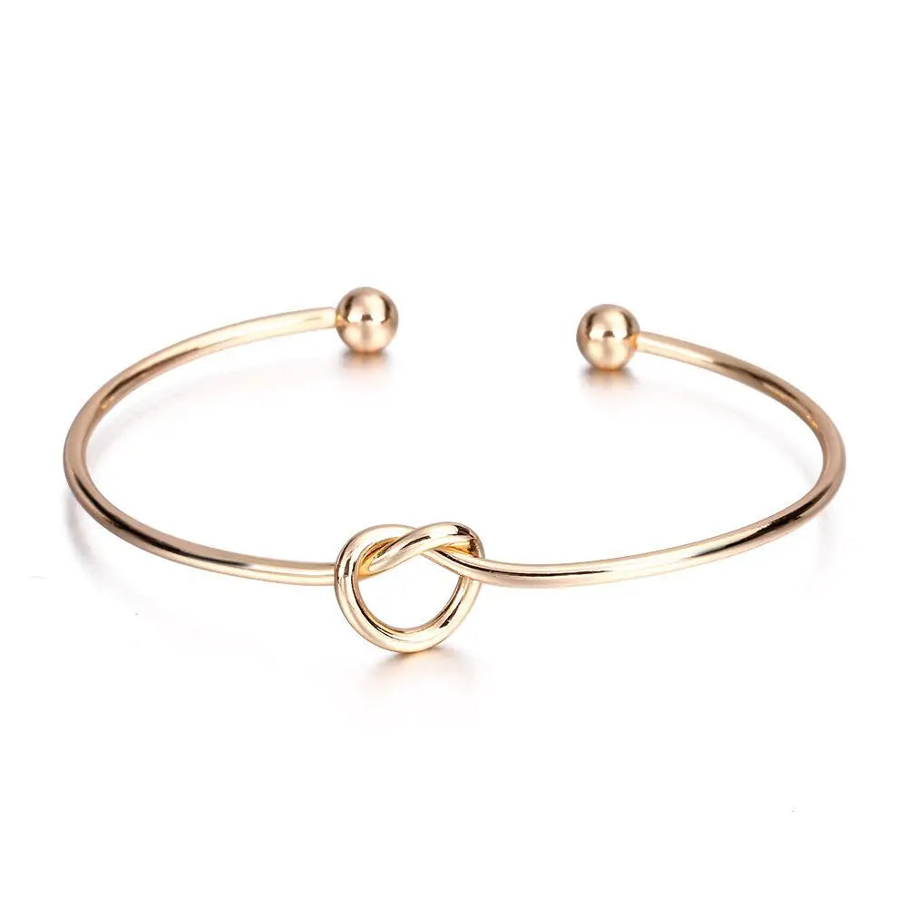 Stainless Steel Twist Cuff Bracelet