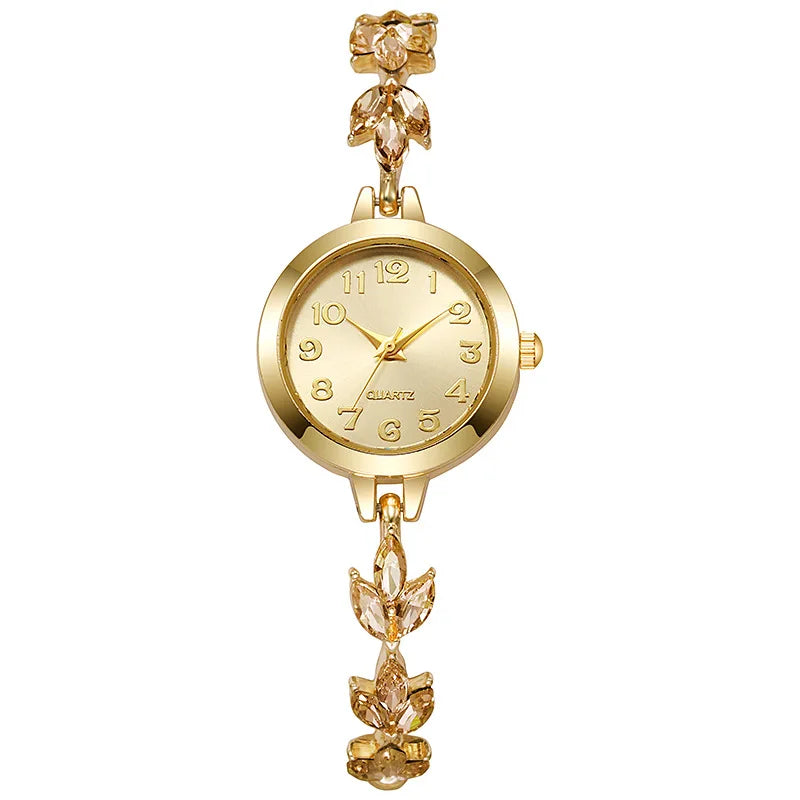 Women's Rhinestone Bracelet Watch