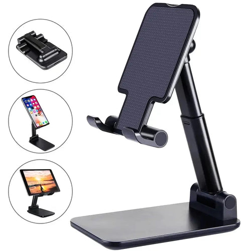 Adjustable Desk Phone & Tablet Stand – Universal Holder for iPhone, iPad, Xiaomi & More