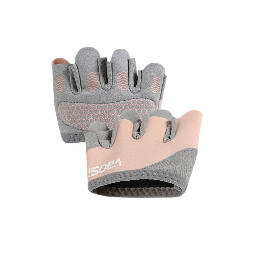 Anti-Callus Half-Finger Gym Gloves – Breathable, Anti-Slip, Unisex M-XL