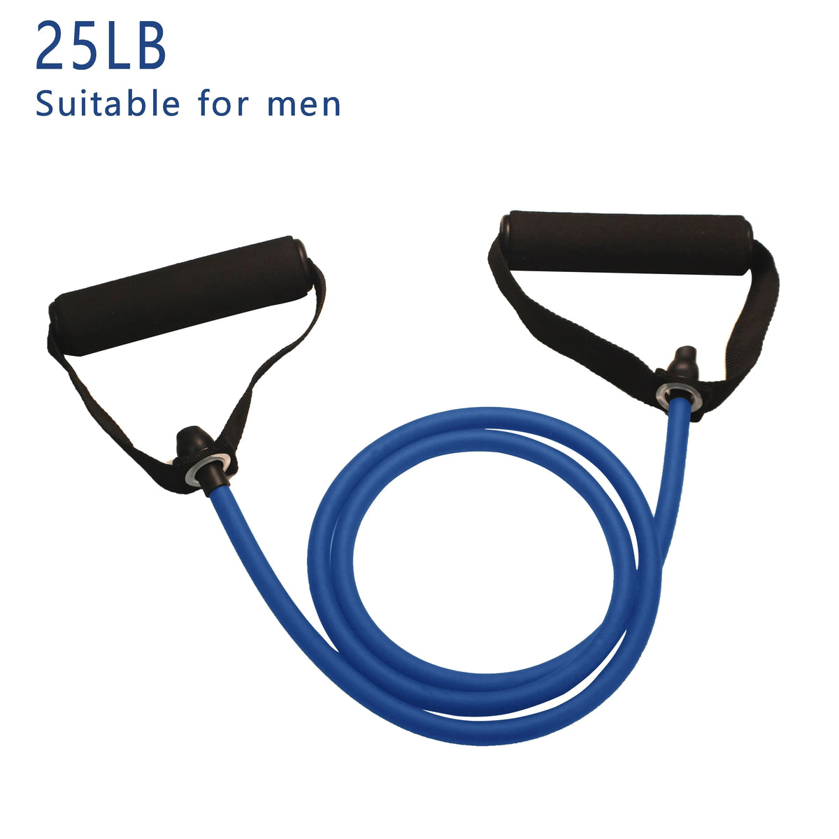 Resistance Bands with Handles – Exercise Workout Bands for Men & Women, Home Strength Training (10–30 LB)