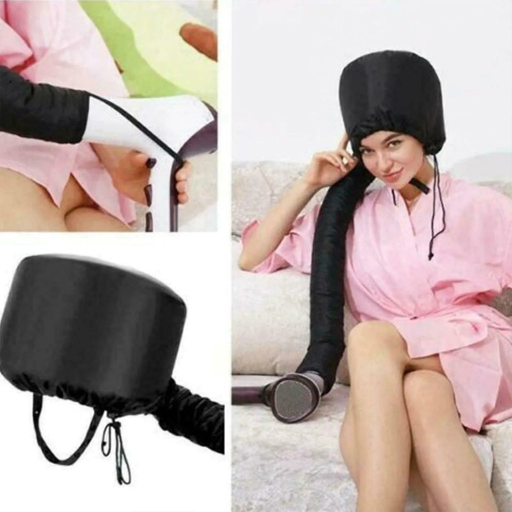 Hair Dryer Steamer Cap – Reusable Heat Hat