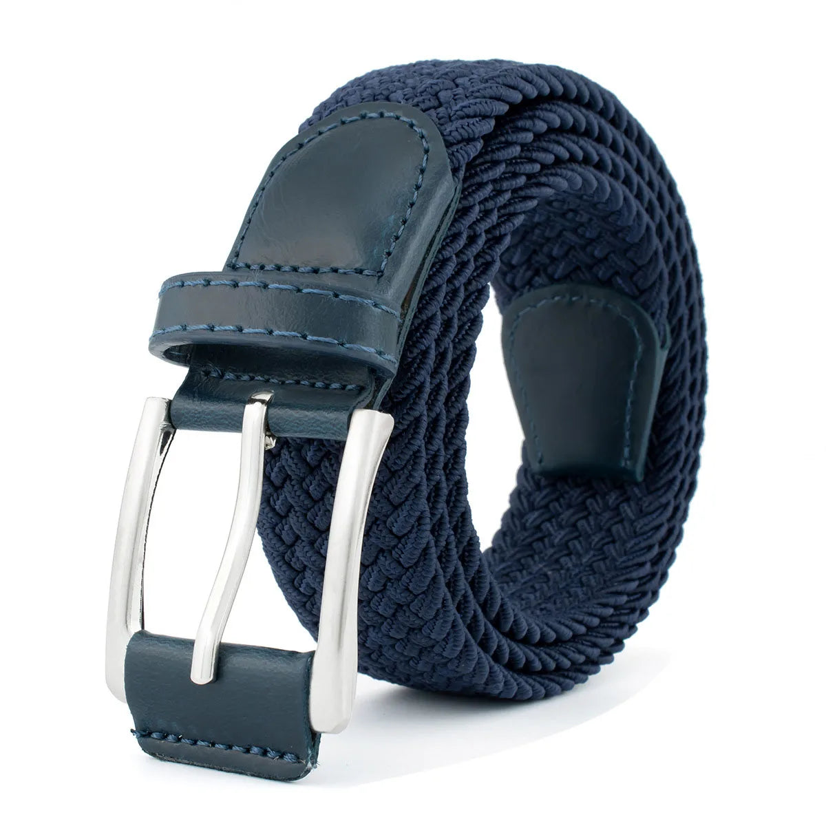 Stretch Woven Belt – Breathable Nylon Outdoor Belt with Alloy Pin Buckle for Men & Women