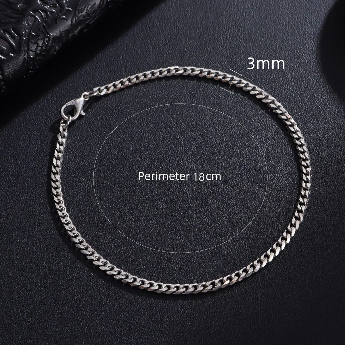 Cuban Chain Bracelet — Stainless Steel Link