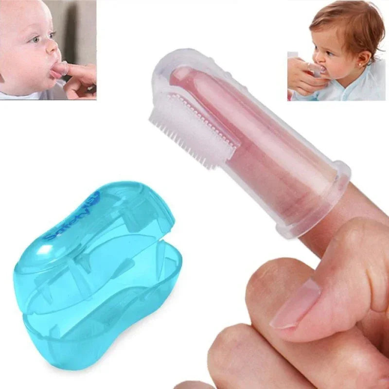 Silicone Finger Toothbrush for Dogs & Cats – Soft, Gentle Teeth Cleaning, Bad Breath & Tartar Care