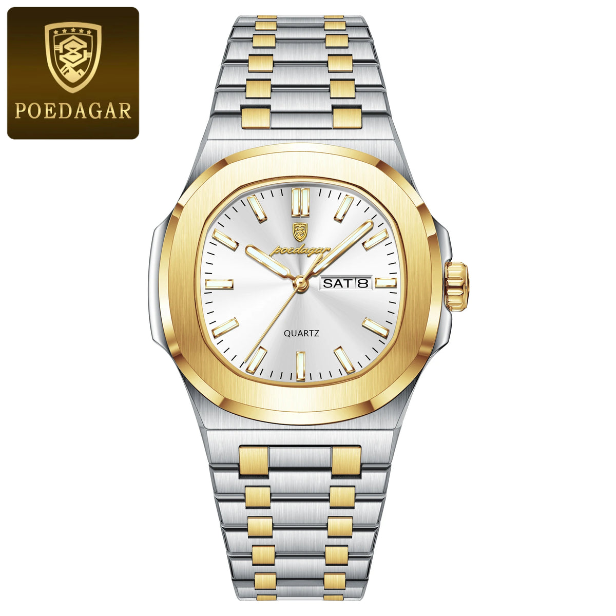 Men's Luxury Square Chronograph Watch