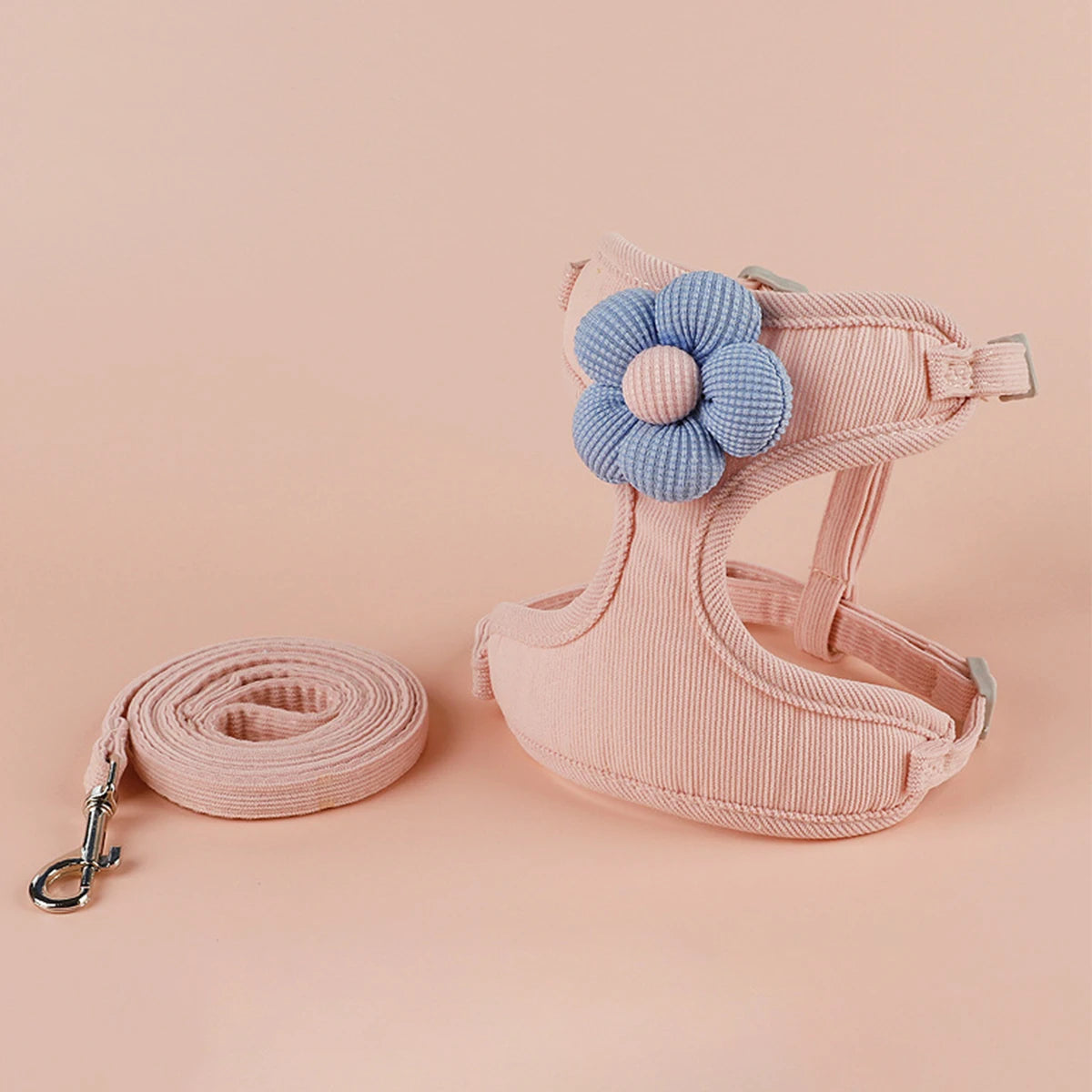 Cute Cat Harness & Leash Set – Adjustable Breathable Escape-Proof Vest