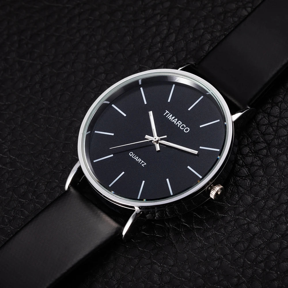 Women's Minimalist Quartz Watch – Stainless Steel Band, Numberless Dial | 7 Colors