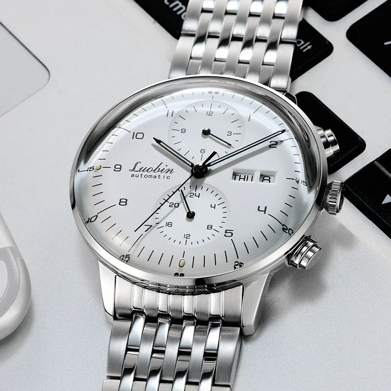 Men's Automatic Mechanical Chronograph Watch