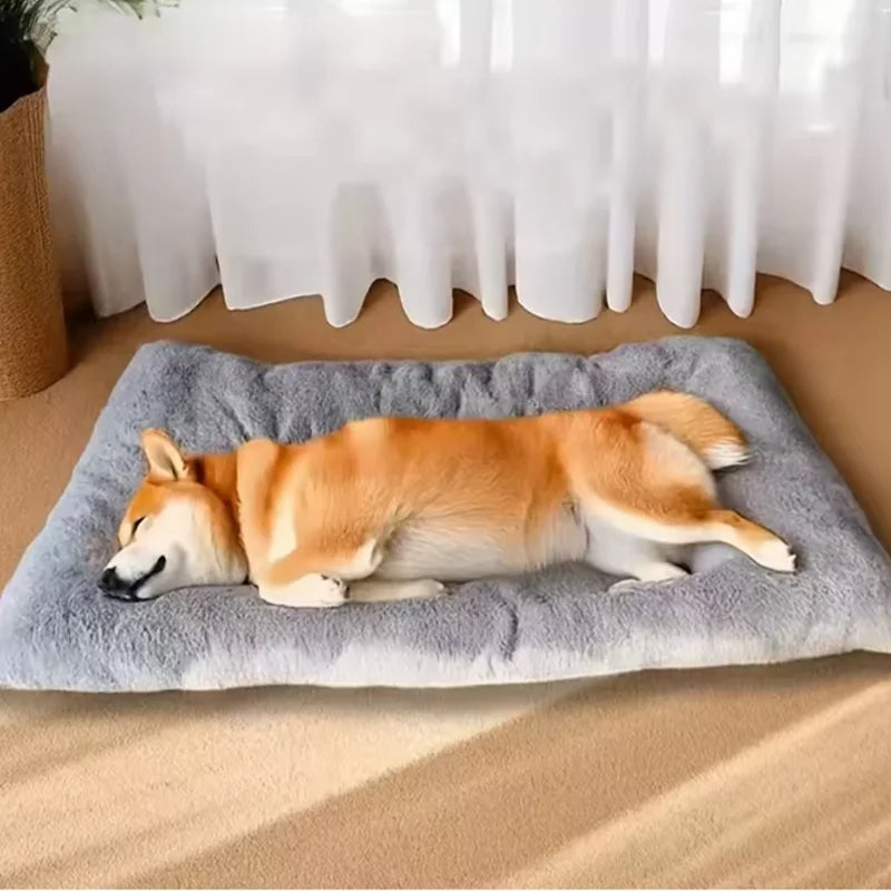 Extra Large Dog Bed – Thickened Plush Sofa Mat for Large Dogs (120×60 cm)