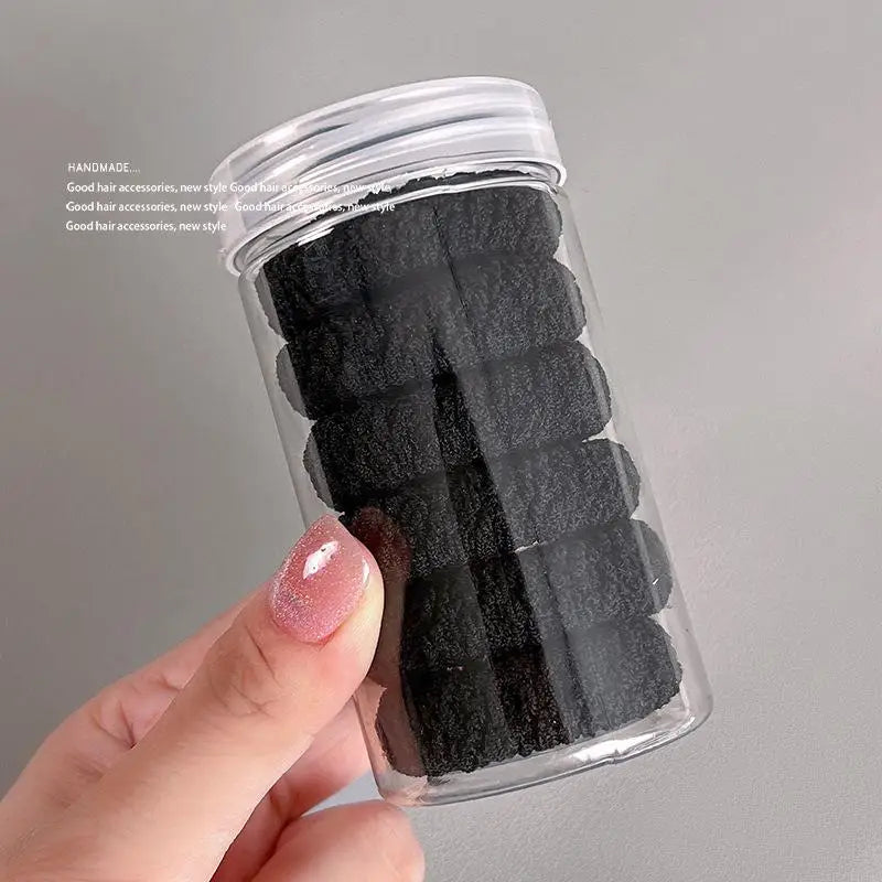 Thick Knit Scrunchies – 6-Piece Ponytail Holder Set