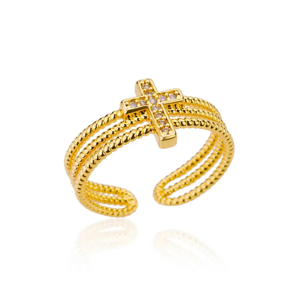 Gold Stainless Steel Ring