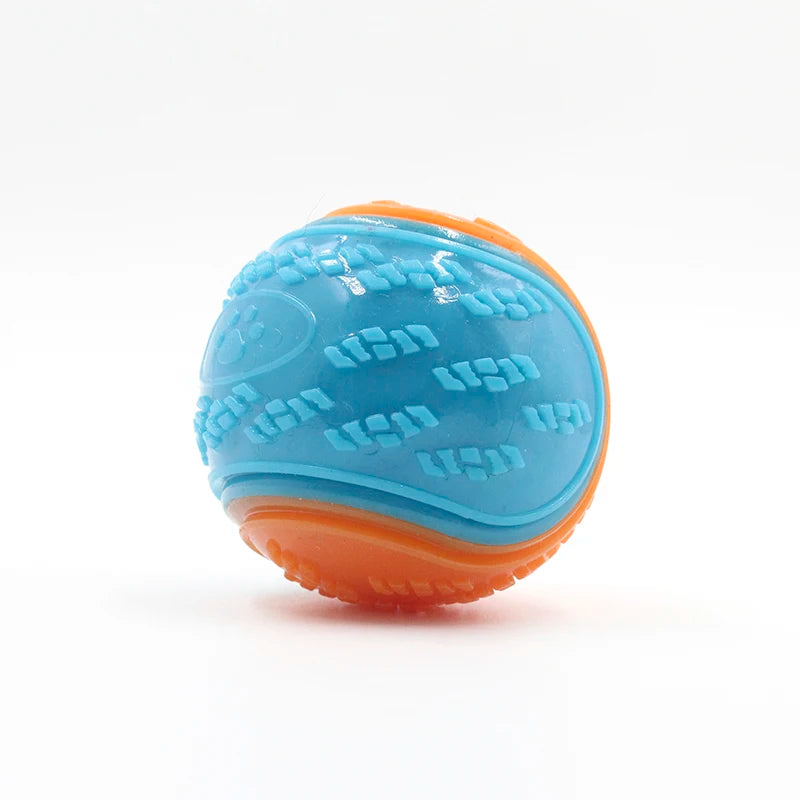 Soft TPR Squeaky Ball for Dogs – Interactive, Bite-Resistant, Teeth Cleaning, 6.5cm