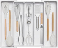Expandable Silverware Drawer Organizer – Adjustable Utensil Tray for Cutlery & Flatware