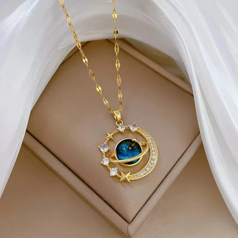 Sun Pendant Necklace