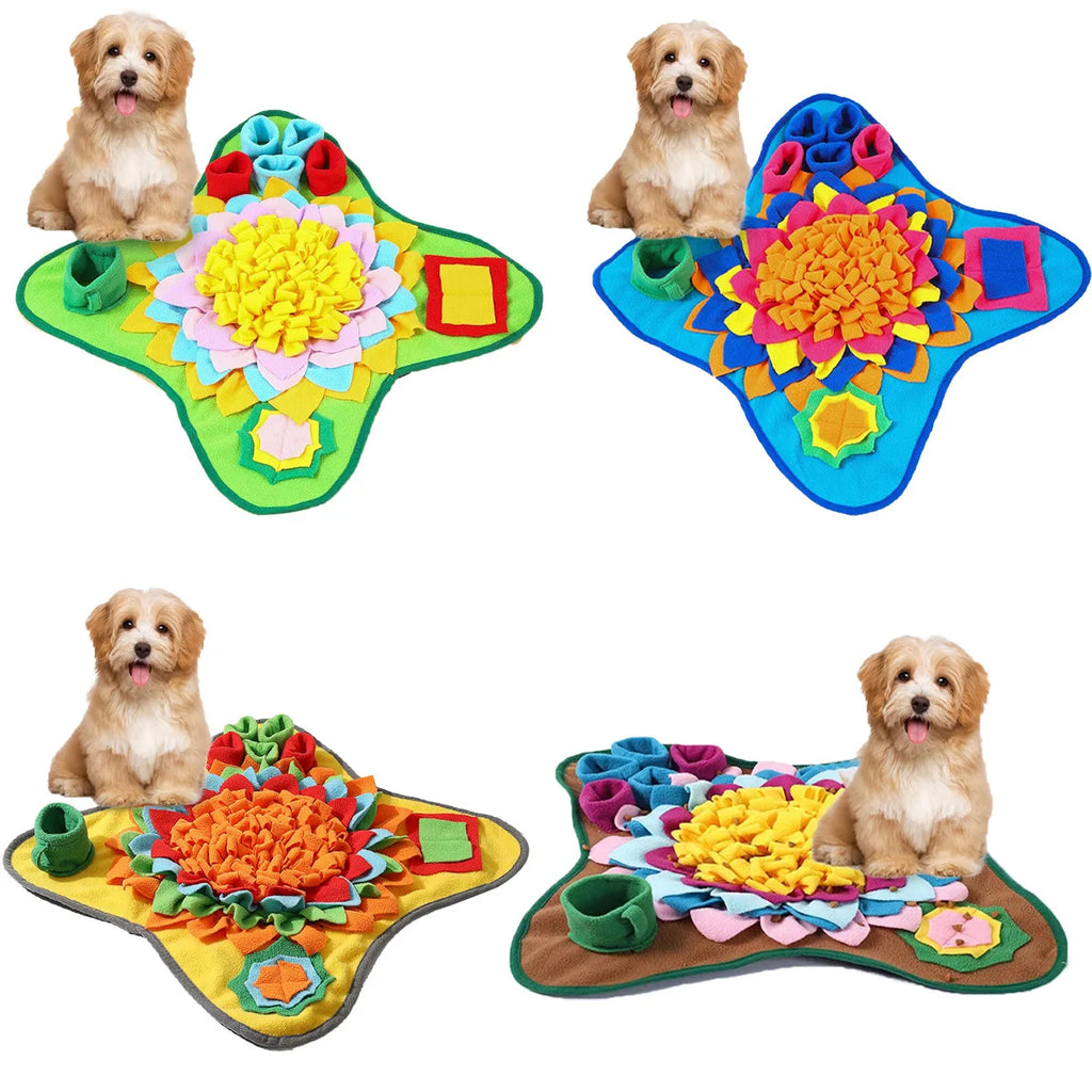 Snuffle Mat for Dogs – Interactive Feeding Puzzle, Anti-Boredom & Natural Foraging Enrichment