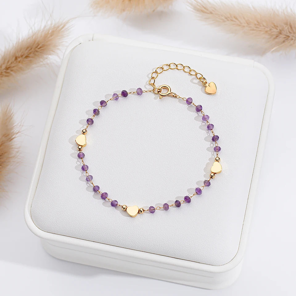 Gold Filled Heart Bracelet