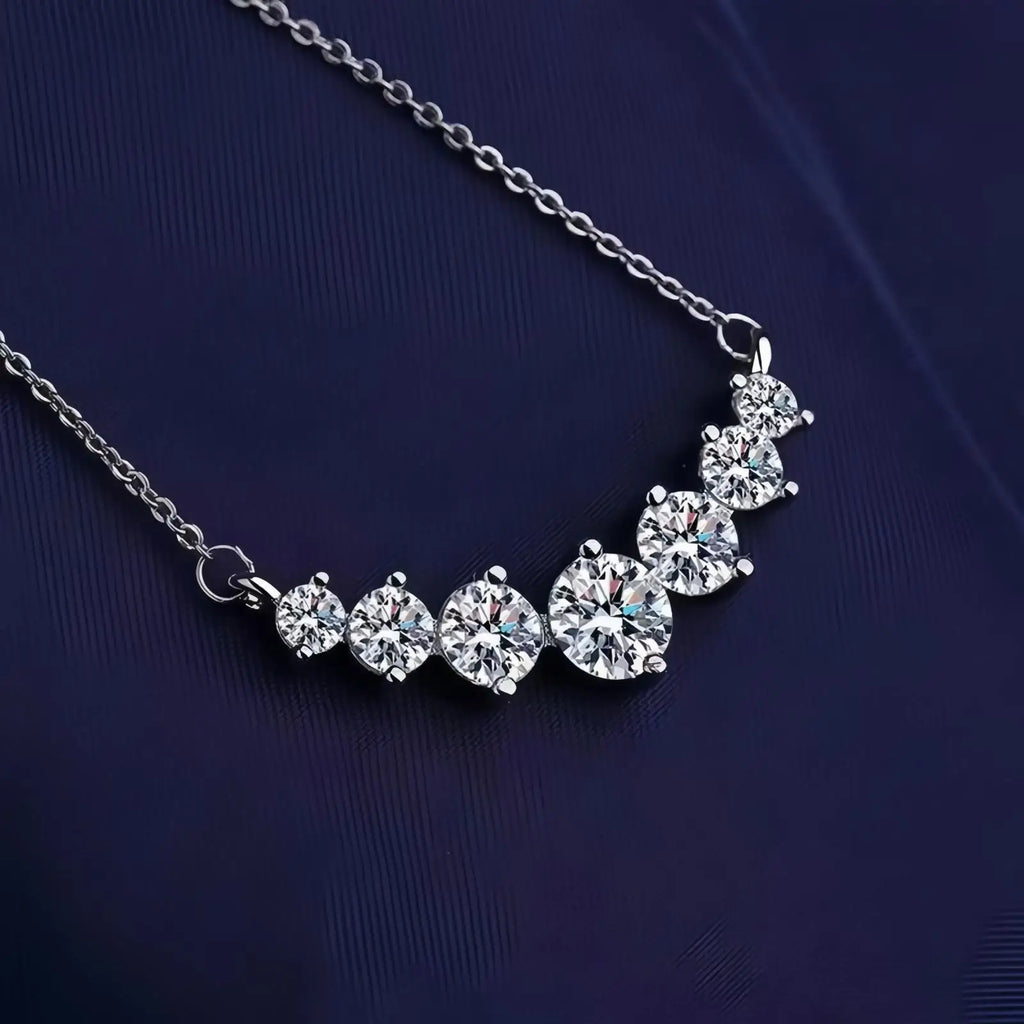 Sterling Silver Circle Pendant Necklace