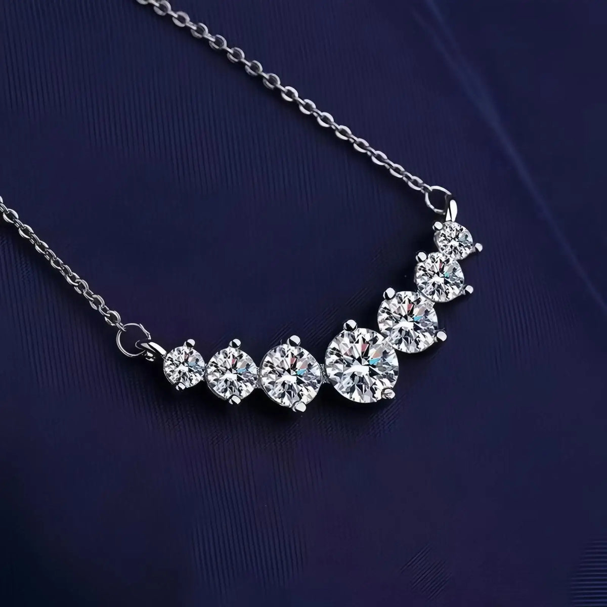 Sterling Silver Circle Pendant Necklace