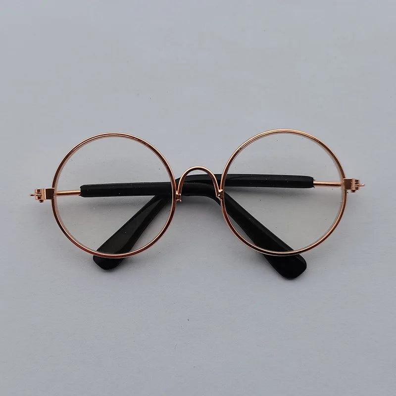 Vintage Round Sunglasses for Cats & Small Dogs – Photo Props & Cosplay