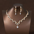 Bridal Crystal Crown Jewelry Set