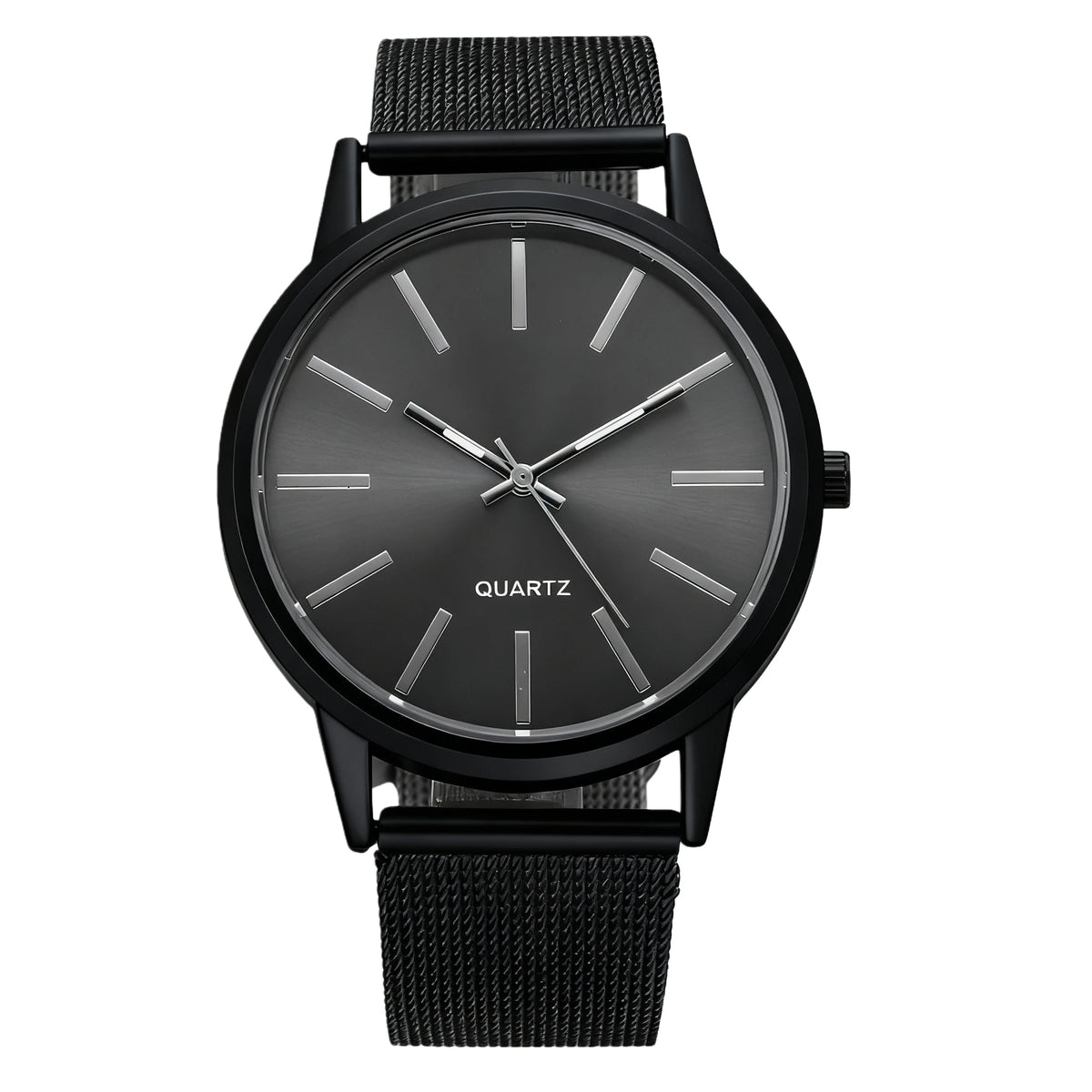 Women's Minimalist Quartz Watch – Stainless Steel Band, Numberless Dial | 7 Colors