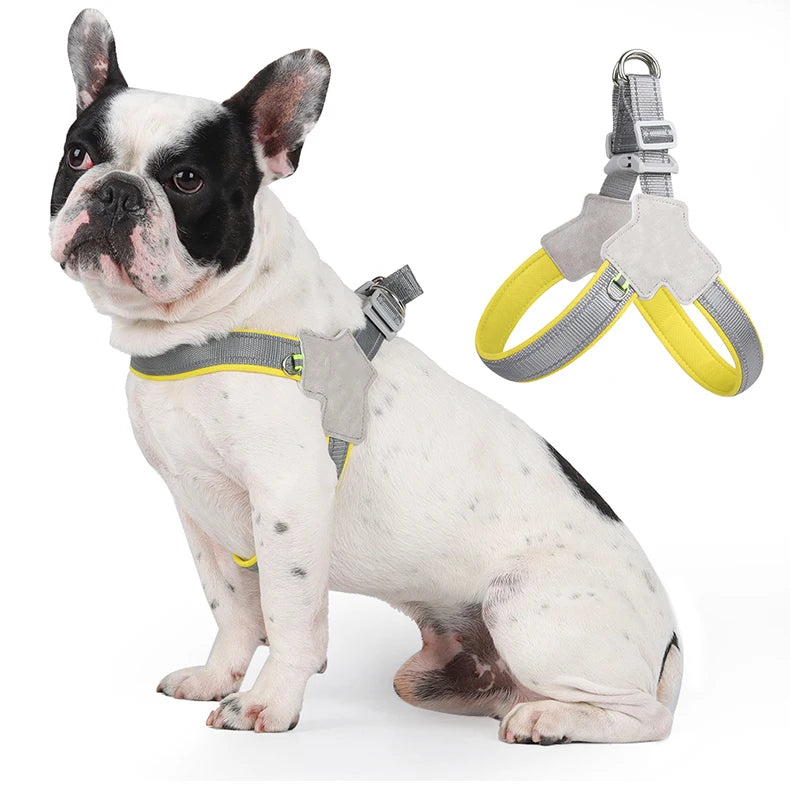 Reflective No-Pull Dog Harness – Adjustable Vest for Small & Medium Dogs