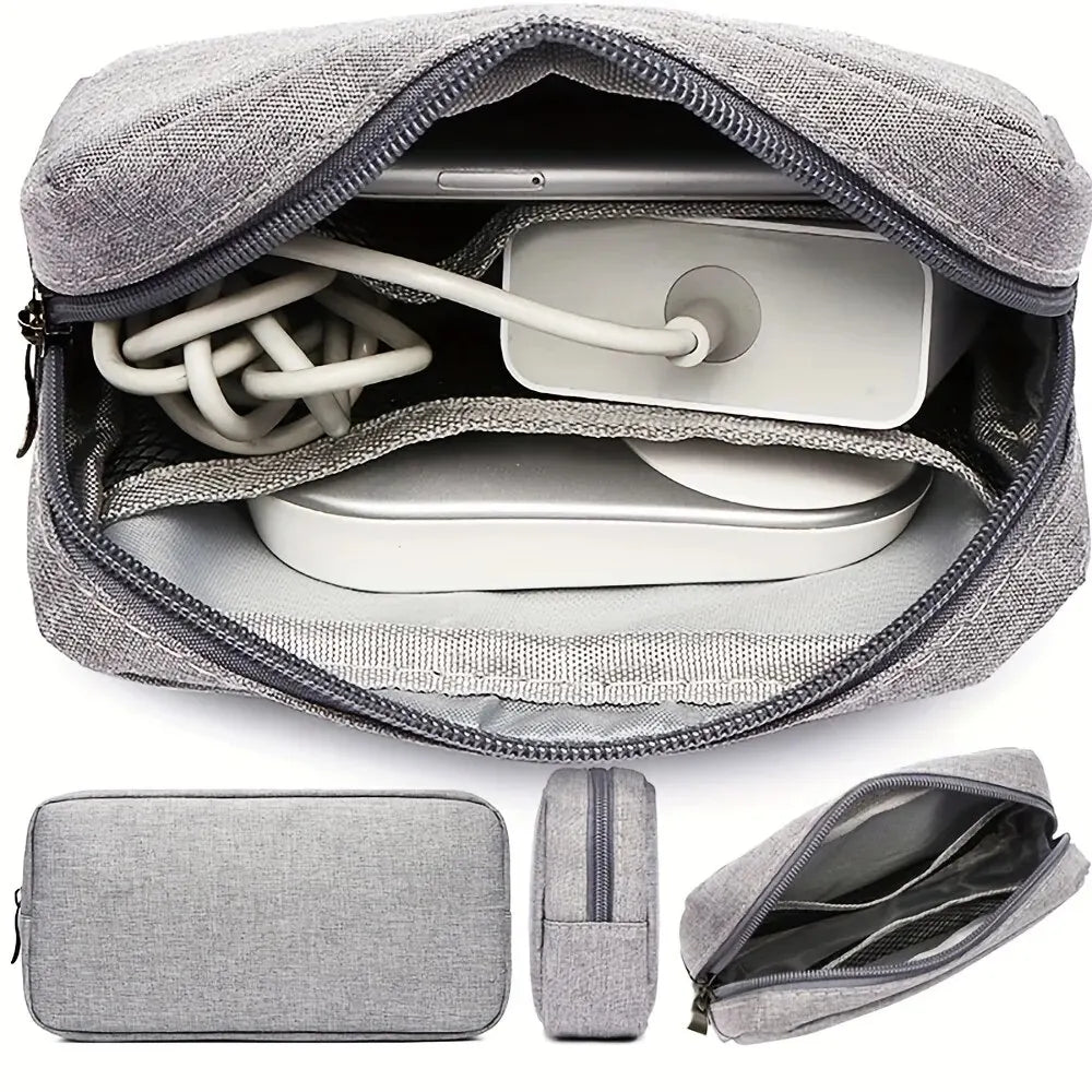 Cable & Cord Organizer Travel Bag – Electronics Storage Pouch