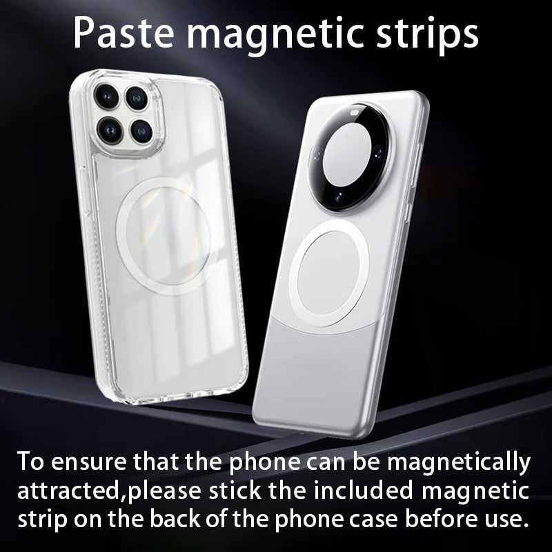 Multi-Angle Dashboard Clip Car Phone Holder – Universal, Magnetic, 360° Rotation
