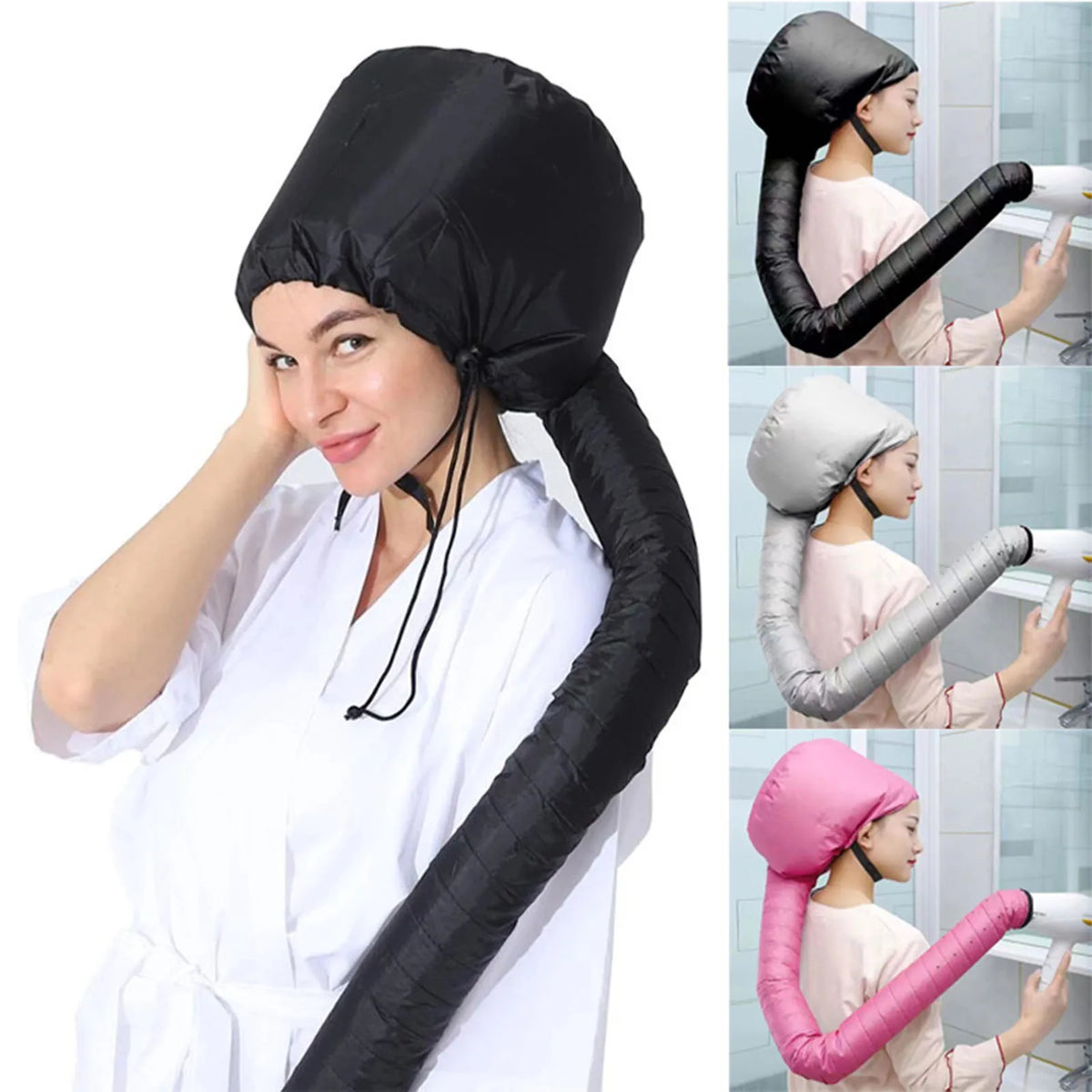 Hair Dryer Steamer Cap – Reusable Heat Hat