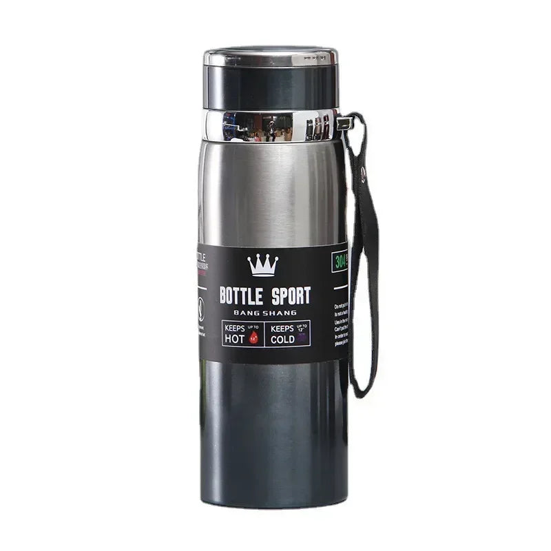 1L Stainless Steel Thermos Bottle – Vacuum Insulated, Keeps Hot & Cold, for Water, Tea & Coffee (4 Colors)