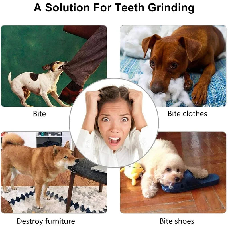 Rubber Chew Toy Ball for Dogs & Cats – Non-Toxic, Bite-Resistant, Treat Feeder & Teeth Cleaning