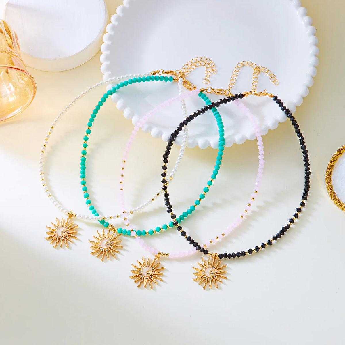 Sun Pendant Necklace