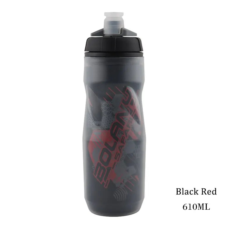 BOLANY 600ml Cycling Water Bottle – BPA-Free PP5 Squeeze Sports Bottle for Mountain Bike & Outdoor